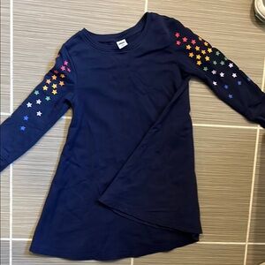 Old Navy Blue Swing dress with Star Pattern